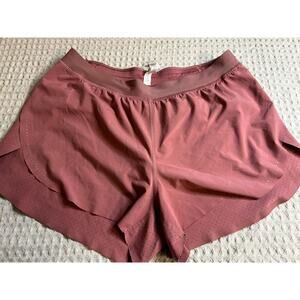 Lululemon Fast and Free Mauve Shorts, Size 10